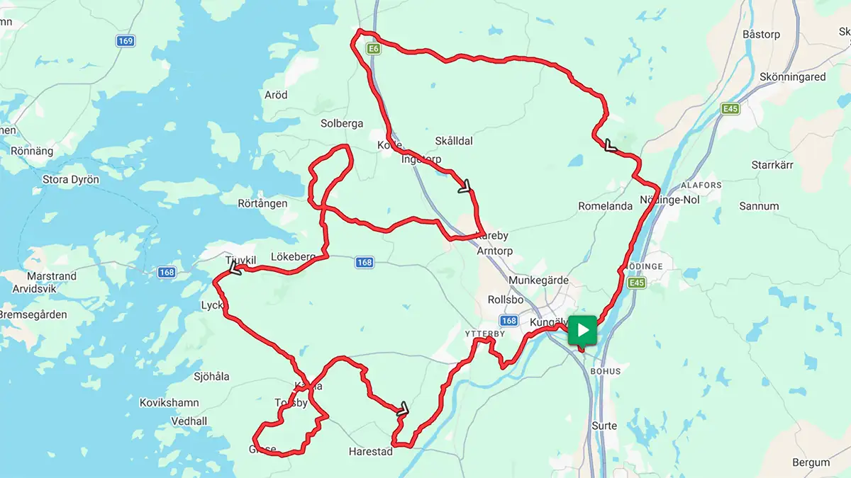 Solbergasvängen Lång