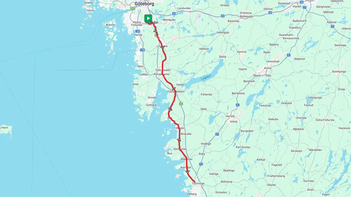 Åby Varberg tur & retur