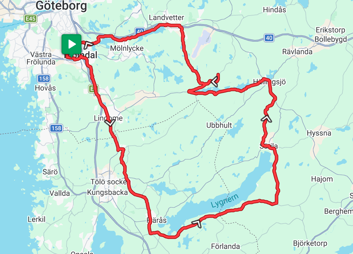 Featured image for “Längs Lygnern med fika på Sammels”